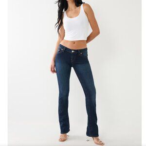 True Religion BILLIE MID RISE STRAIGHT JEAN